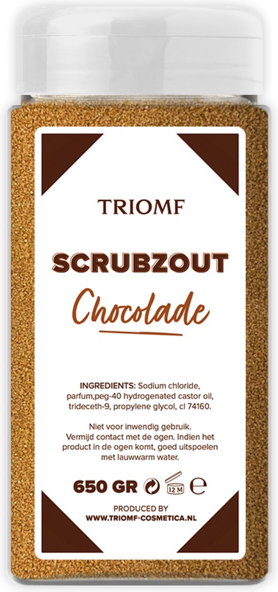 Scrubzout - 650 gram - Chocolade