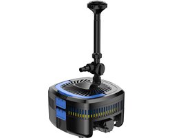 BluGarda BluFilter 5211 - Vijverpomp met filter - Complete vijverfilter set met pomp, fontein en UV lamp in één - Algenbestrijding - UV Filter - Vijver - 5.200 l/u - 11W UV-c