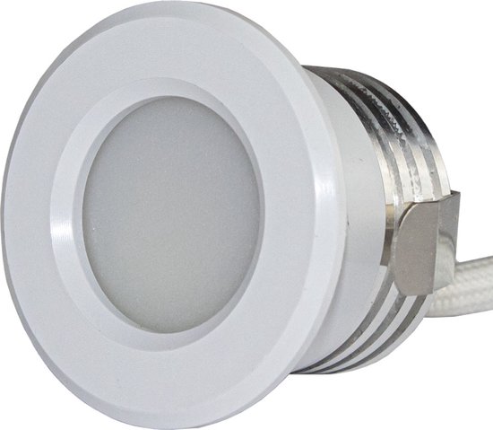 Ledvion Dimbare LED Inbouwspot RVS - IP65 - 5W - 2700K - 5 Jaar Garantie - Geschikt voor de