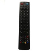 Afstandsbediening Sharp RC26| afstandsbediening voor Sharp TV | Zwarte Sharp televisie afstandsbediening | makkelijk in gebruik