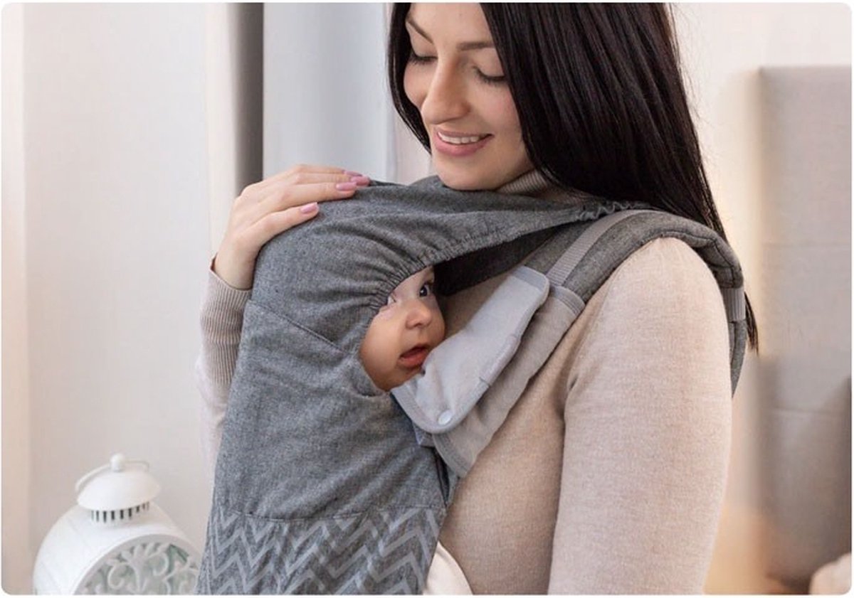 Porte-bébé Ergonomique LIONELO Margareet Air – 4 Mois à 20 Kg, 3 Positions, Tissu Respirant
