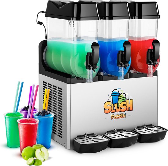 Royal Catering Slush Puppy Machine - Slush maker - 3 x 12 L