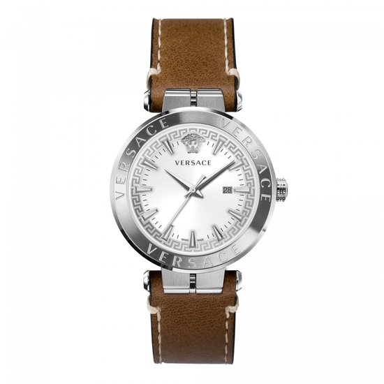Versace VE2F00121 horloge mannen - Roestvrij Staal - zilver