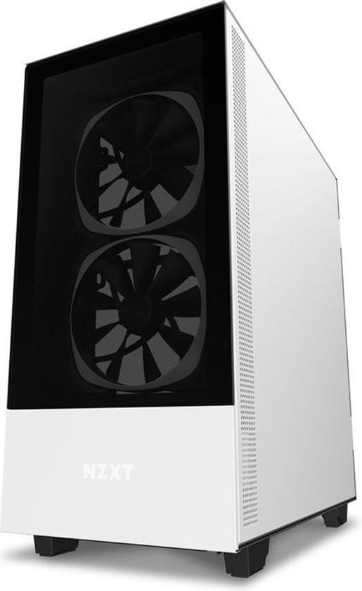 NZXT H510 Elite Case - Wit - RGB - USB-C - H510 | bol