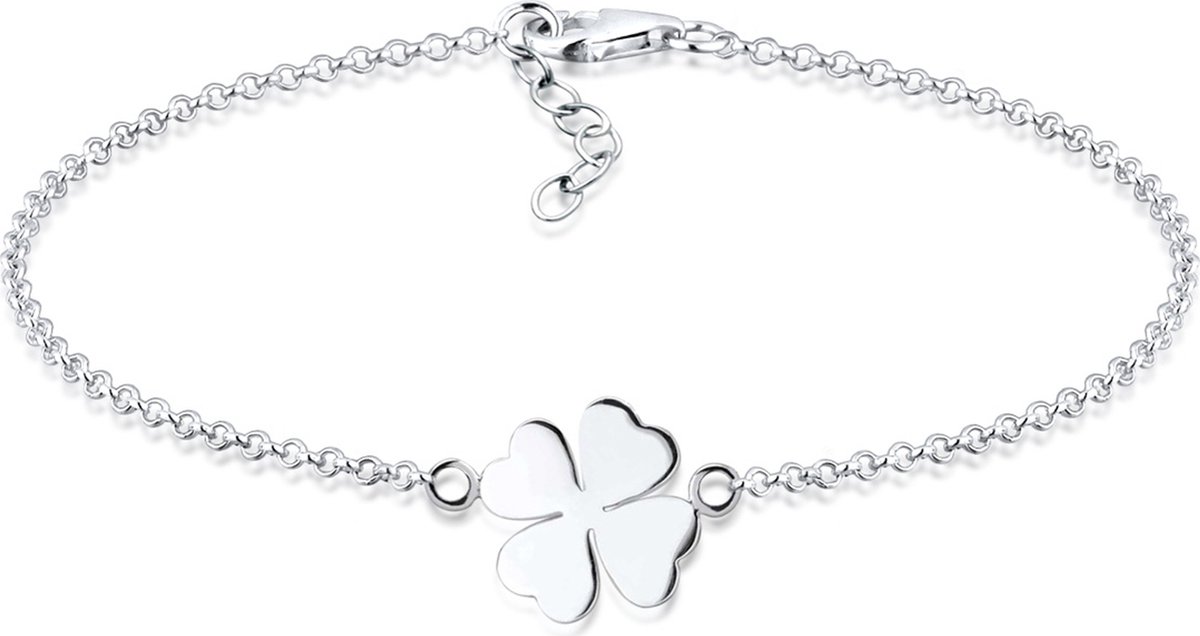 Elli Armband Dames Klaver Geluksbrenger in 925 Sterling Zilver