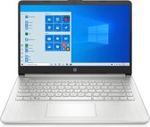 Laptop 14s-dq2111nd, Windows 11 Home in S-modus, 14", Intel® Core™ i3, 4GB RAM, 128GB SSD, FHD, Natuurlijk zilver