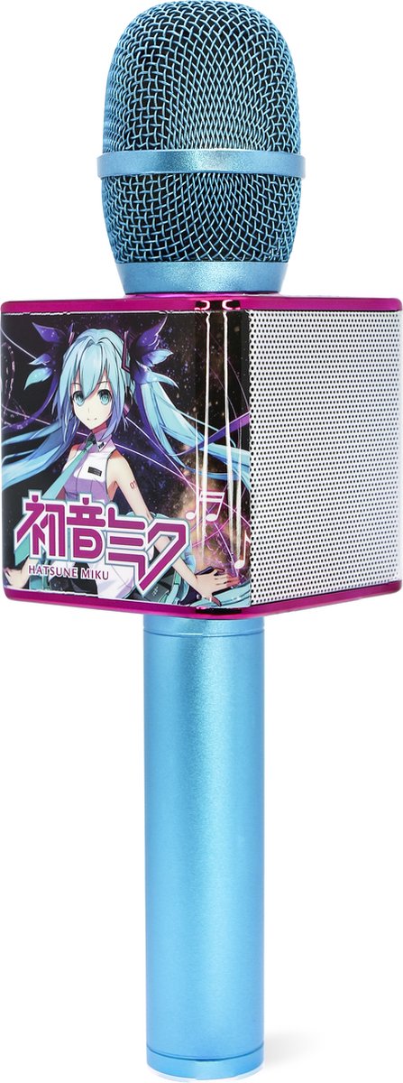 Hatsune Miku - draadloze karaoke microfoon - met speaker - stemopname