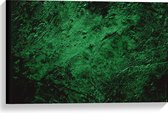 Canvas - Muur in het Groen met Textuur - 60x40 cm Foto op Canvas Schilderij (Wanddecoratie op Canvas)