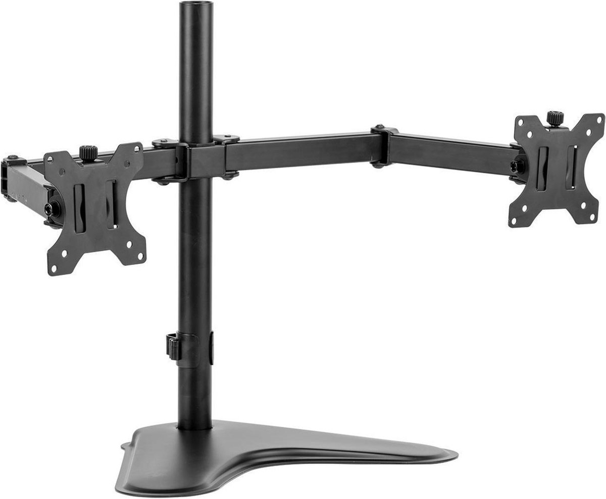 Fellowes Seasa - Monitor arm dubbel 2 schermen 81.3 cm, 32 inch - Zwart