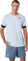 Asics T-Shirt Court SS Top Heren Lichtblauw