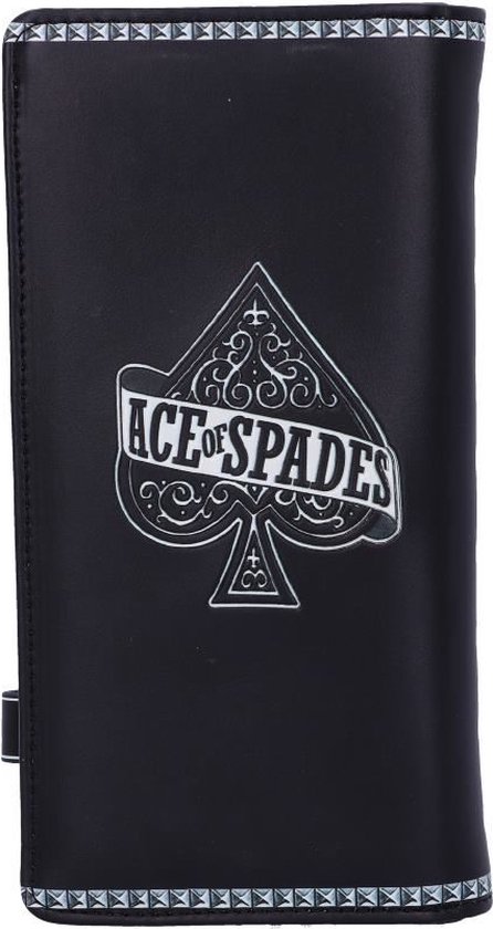 Bolso Motörhead Oficial - Diseño Warpig/As De Picas Con 12 Ranuras Para Tarjetas