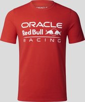 Red Bull Racing Logo Shirt Rood 2023 M - Max Verstappen - Sergio Perez - Oracle