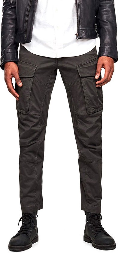 G-STAR 3D Straight Tapered Cargo Pants - Homme - Corbeau - W32 X L34 | bol