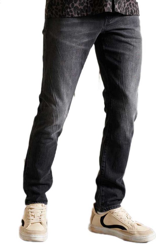 SUPERDRY Jeans Slim - Homme - New Portland Noir - W32 X L30 | bol.com