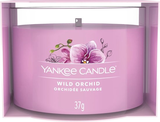 Yankee Candle Geurkaars Filled Votive Wild Orchid - 4 cm / ø 5 cm