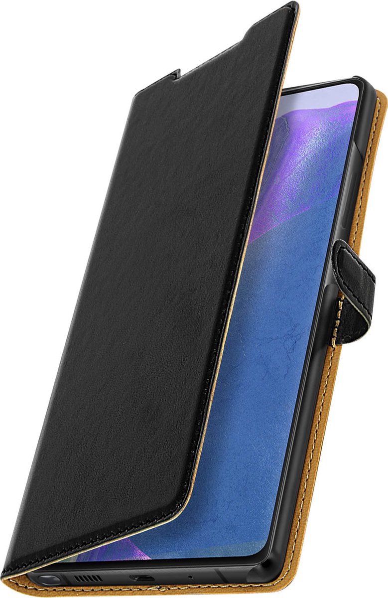 Samsung Galaxy Note 20 Case Kaarthouder Video-ondersteuning BigBen Zwart