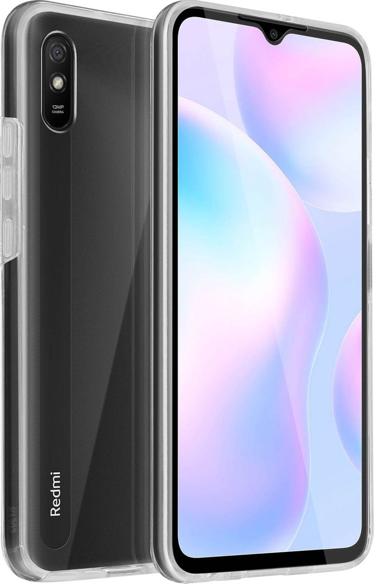 Integraal Hoesje Geschikt voor Xiaomi Redmi 9A/9AT met harde achterkant