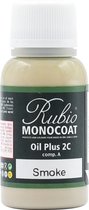 Rubio Monocoat Oil Plus 2C - Ecologische Houtolie in 1 Laag voor Binnenshuis - Smoke, 20 ml