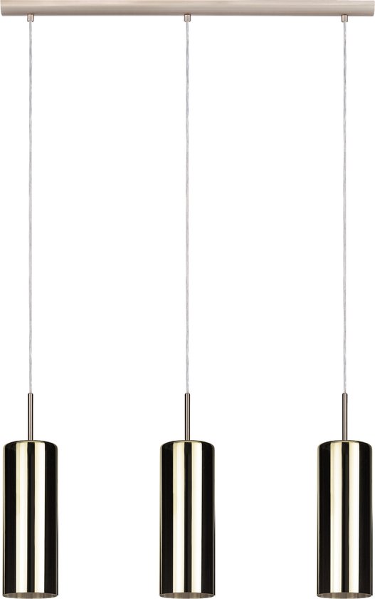 EGLO Selvino - Lampe à suspension - E27 - 10 cm - Nickel / Mat