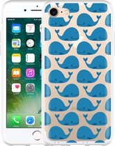 iPhone 7 Hoesje Whales - Designed by Cazy