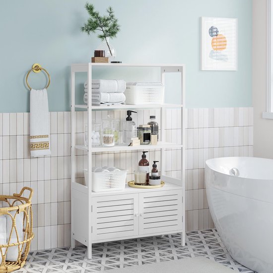 VASAGLE Bathroom Cabinet, Bathroom Cabinet, Kitchen Cabinet