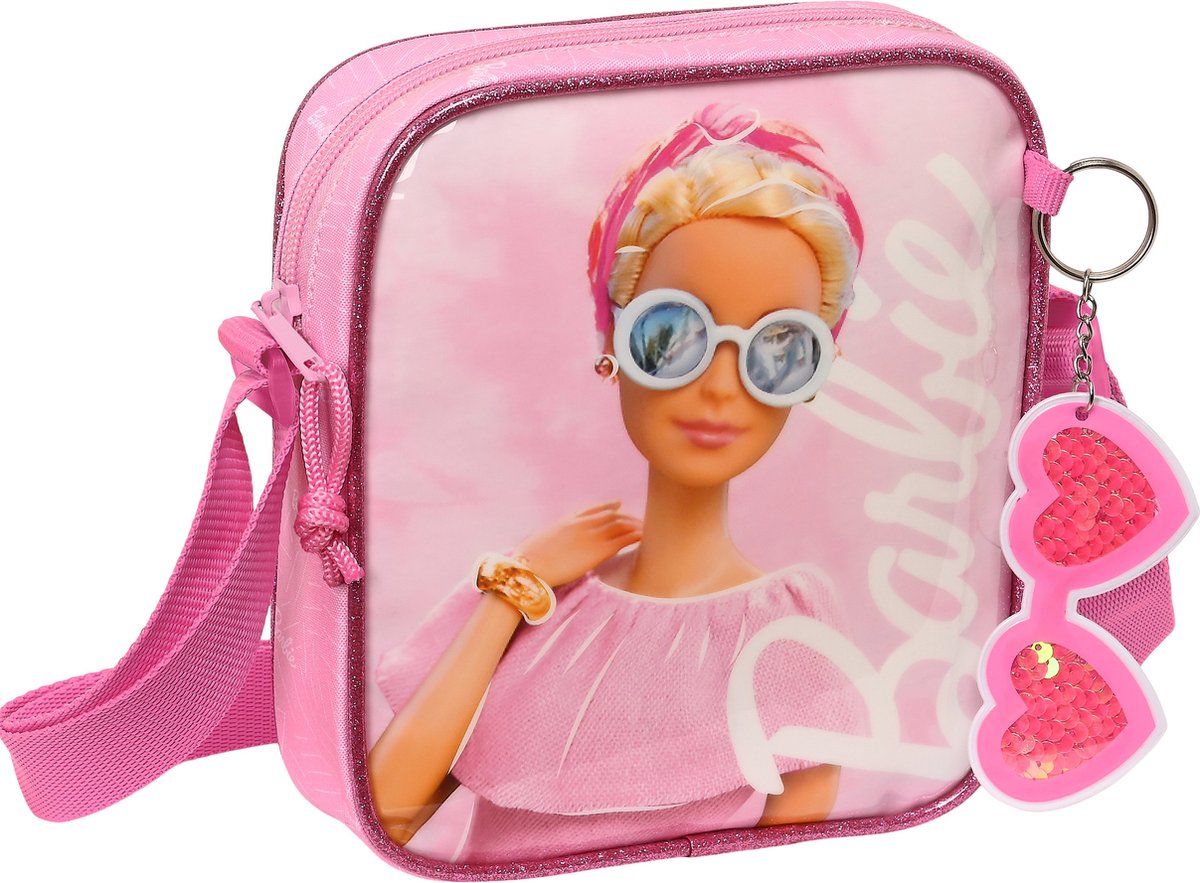 Sac à dos Barbie tour / natation / gym rose pour enfants