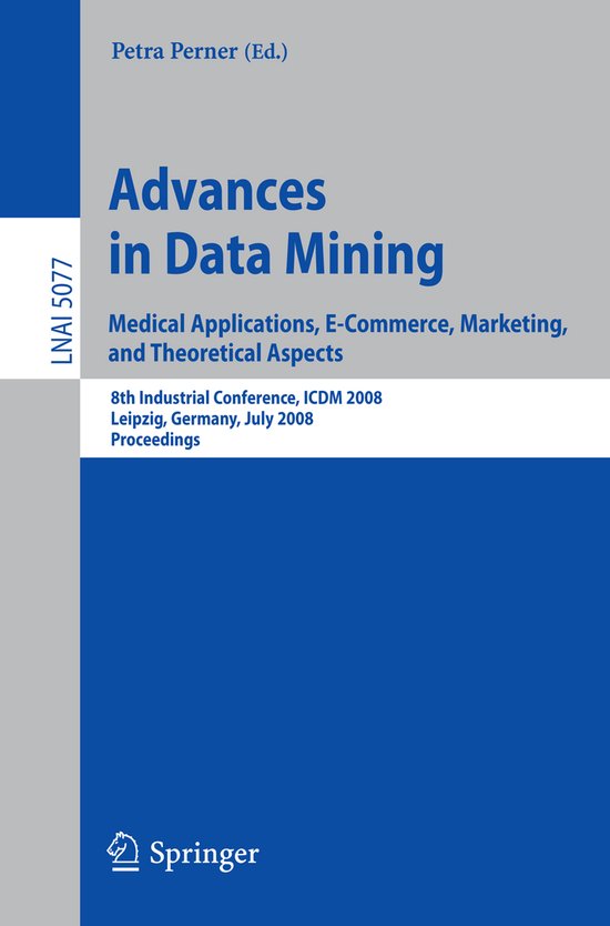 Advances In Data Mining - cover