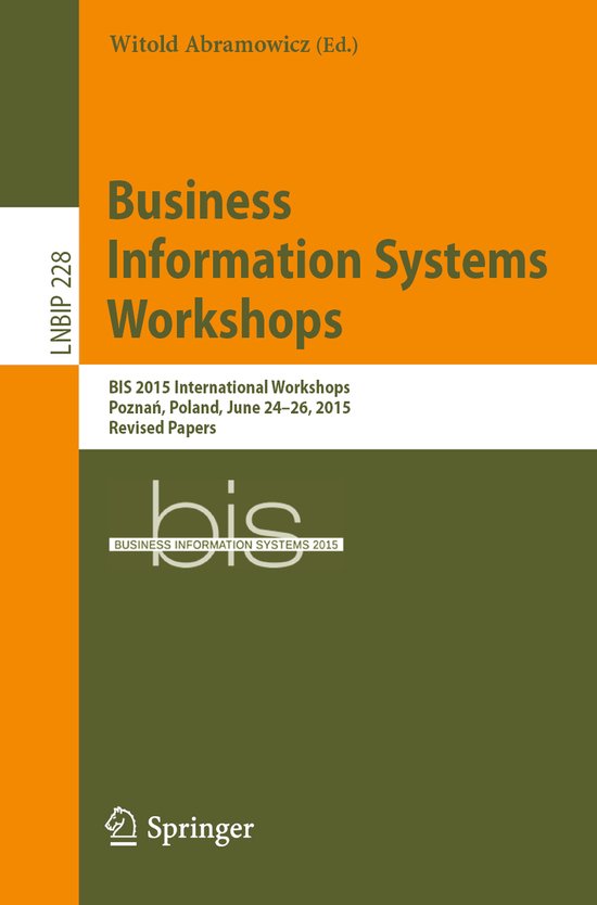 Business Information Systems Workshops - cover