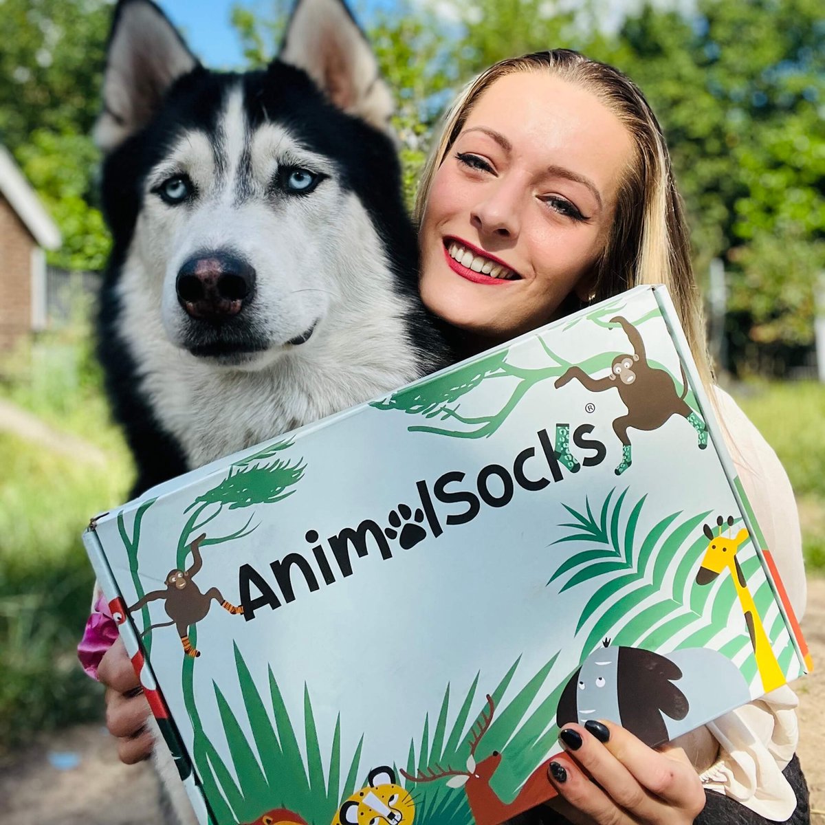 Animalsocks® -de honden sokken 10-pack - Warme Sokken - Huissokken - 10 Paar - Maat 35-42 - Katoen - Unisex - Uniek cadeau - Kleurvol - Anti zweet