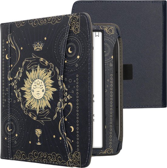 kwmobile flip cover voor Pocketbook Era Hoes met handgreep en voorvak voor ereader...