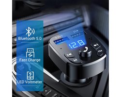 Bluetooth FM transmitters auto - car mp3 player - Autolader - Carkit - Autoradio - Bluetooth Transmitter
