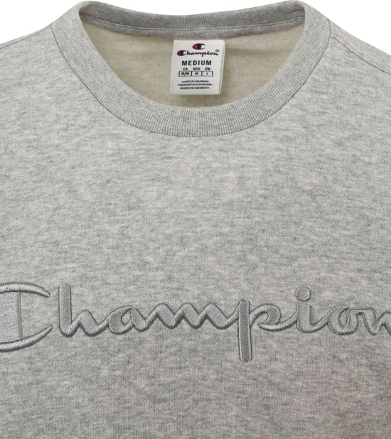 Champion sweater 2024 grijs xxl