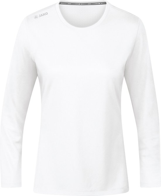 Jako - Shirt Run 2.0 LM - Wit Sportshirt Dames-42