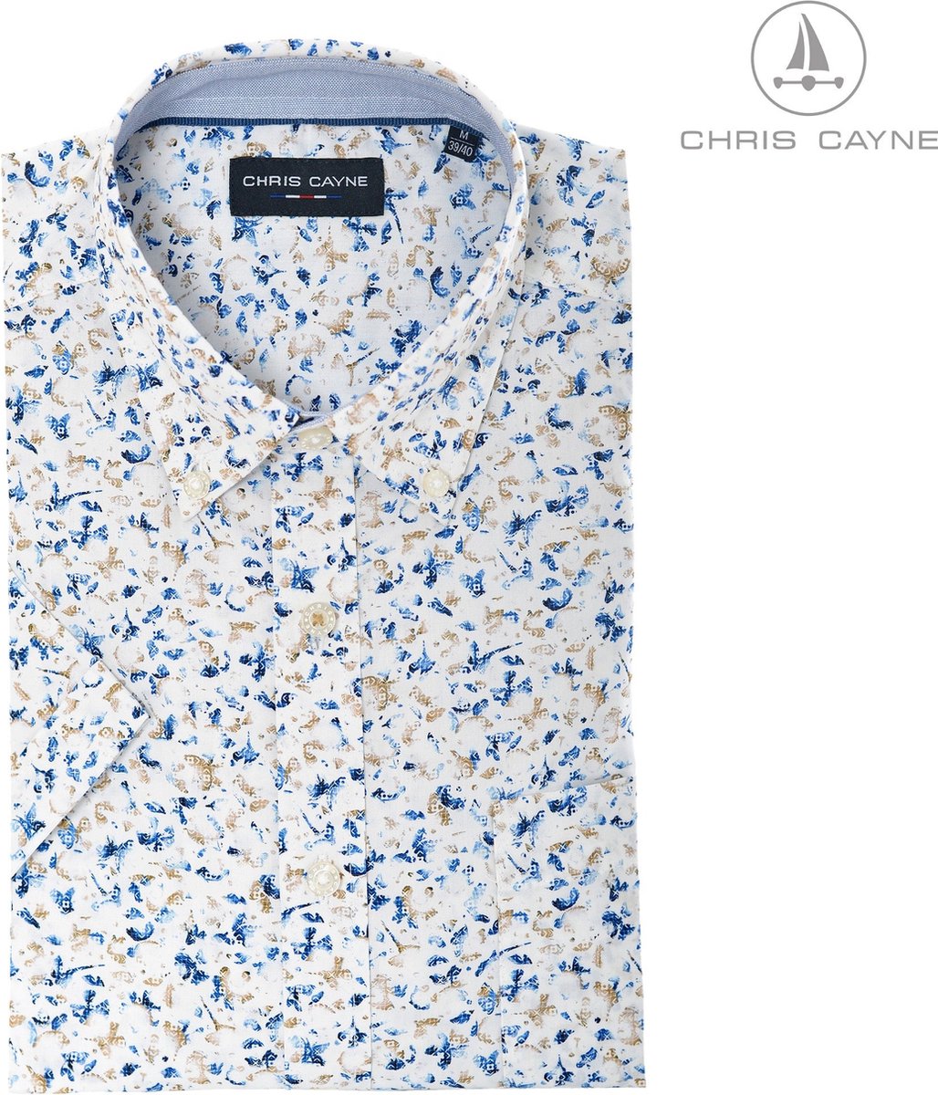 Chris Cayne Overhemd meerkleurig Maat XXL