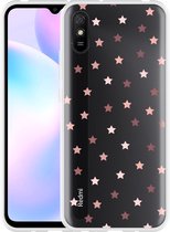 Xiaomi Redmi 9A Hoesje Stars - Designed by Cazy