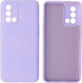 Coque de téléphone Fashion Backcover - Coque de couleur - Convient pour Oppo A74 4G & A95 4G - Violet