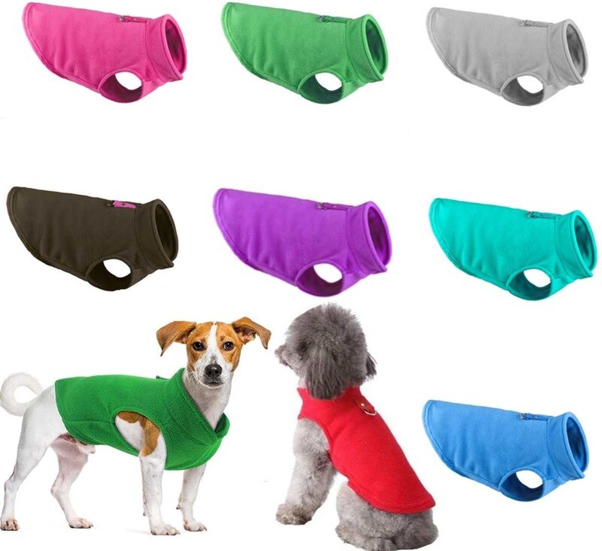 Hondentrui - Fleece - Bruin - M — cadeau in Cadeau-ideeën - foto 4