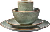 Bol.com Mica Decorations Tabo Serviesset 4 Persoons - Groen aanbieding