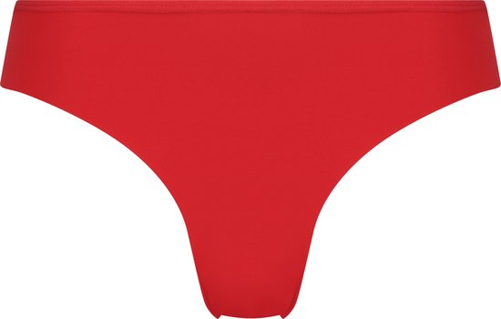 Hunkemöller Dames Lingerie Invisible brazilian Lace Back - Rood - maat S