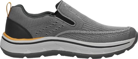 Skechers Relaxed Fit: Remaxed - Edlow Sportief - donkergrijs - Maat 42