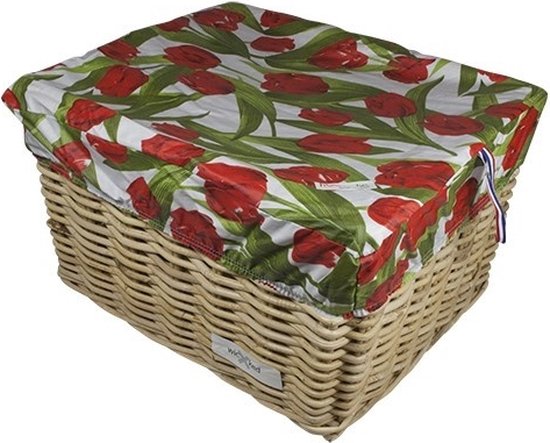 Box L Colored Triangles voor fietsmand of fietskrat van Basil — afbeelding 5