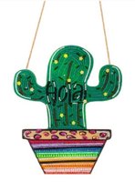 diamant peinture duerhanger - décoration à suspendre - Cactus