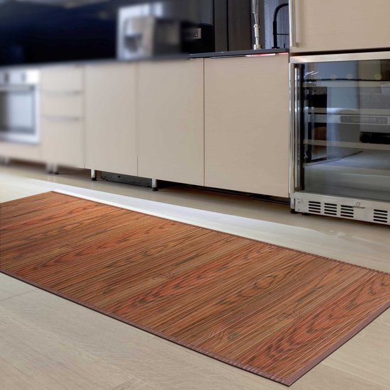 Tapis casa pura - Bamboe - Tapis - Magenta - Marron - 120 x 180 cm