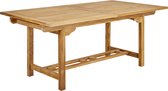 NATERIAL - Table de jardin ANTEA - 6 à 10 personnes - Table de jardin extensible - 180/240 x 100 x 75 cm - Teck FSC - Table extensible - Table de jardin - Table en bois