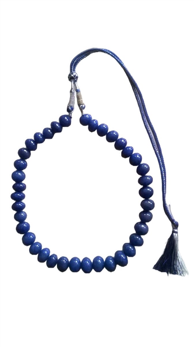 Gemstones-halssnoer saffier