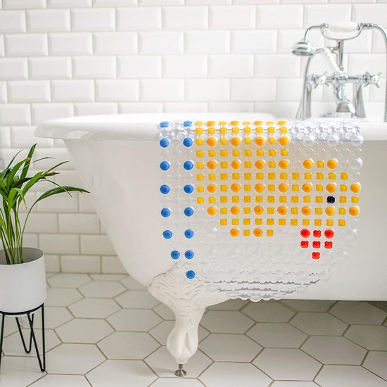 CHILL HOUSE Tapis de Douche antidérapant - Tapis de Bain en Bambou