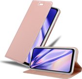 Cadorabo Hoesje voor Samsung Galaxy M23 5G in CLASSY ROSE GOUD - Beschermhoes met magnetische sluiting, standfunctie en kaartvakje Book Case Cover Etui