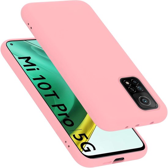 Custodia Xiaomi Mi 10T / 10T Pro - Cover Bicolore In Silicone TPU E Vetro Temperato