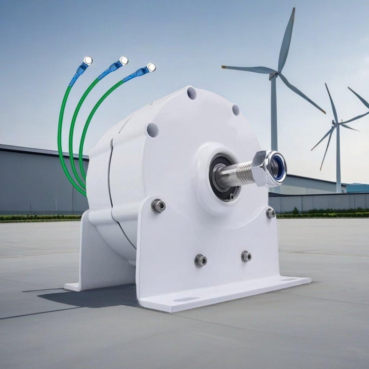 Krachtige 3-Fase AC Generator Permanente Magneet Dynamo 8000W Industrieel