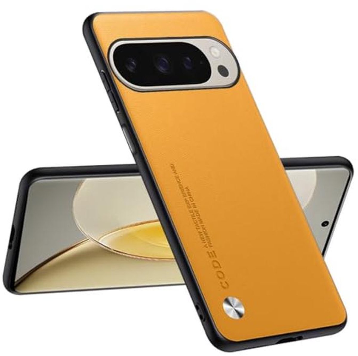 Telefoonhoes voor Google Pixel 9 Pro - Stijlvolle bescherming in geel